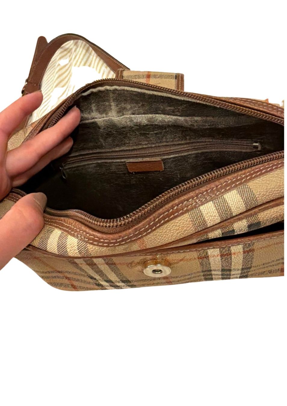 Burberry Taschen für Damen: Burberry vintage leather shoulder bag – Gebraucht aus Genève von toandfrom 3
