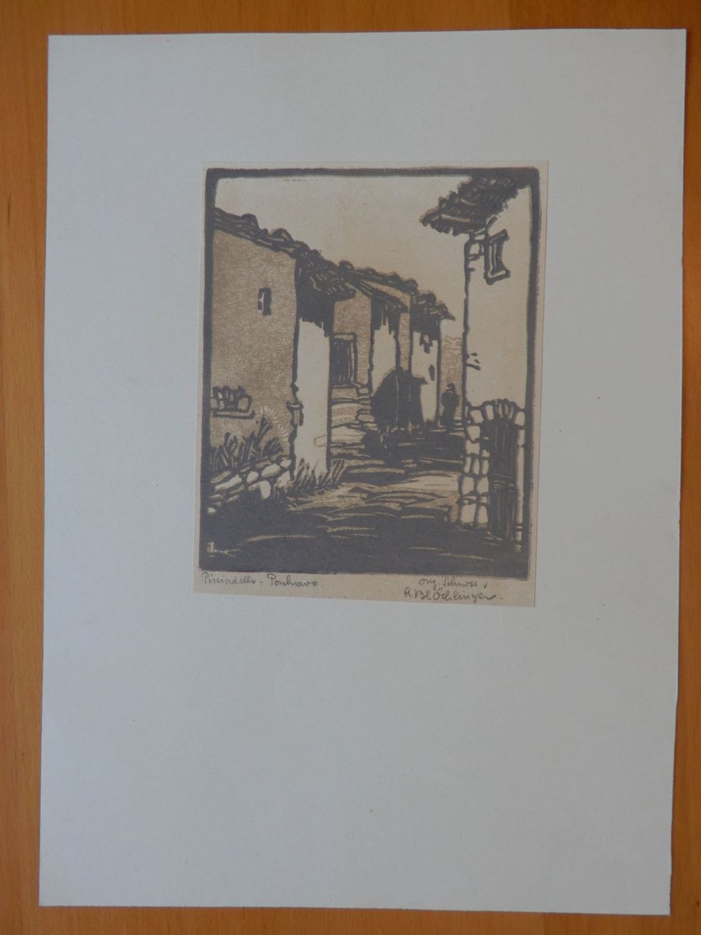 Grafica & Litografie: Anton BLÖCHLINGER (1885-1961) 3x Lithog – Usato da Emmenbrücke venduto da Kunstankaufverkauf9 4