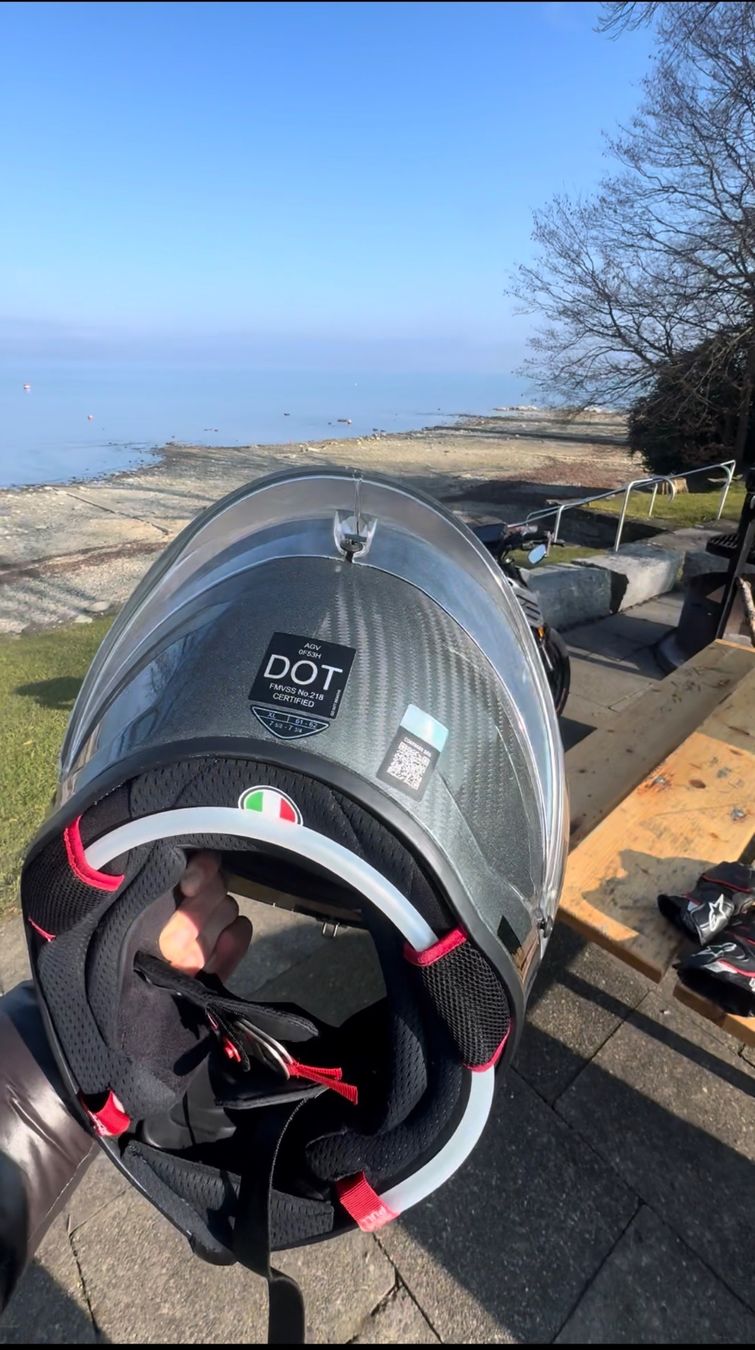 AGV Caschi & visiere: AGV PISTA GPRR GHIACCIO – Usato da Uttwil venduto da kea_c27l 1