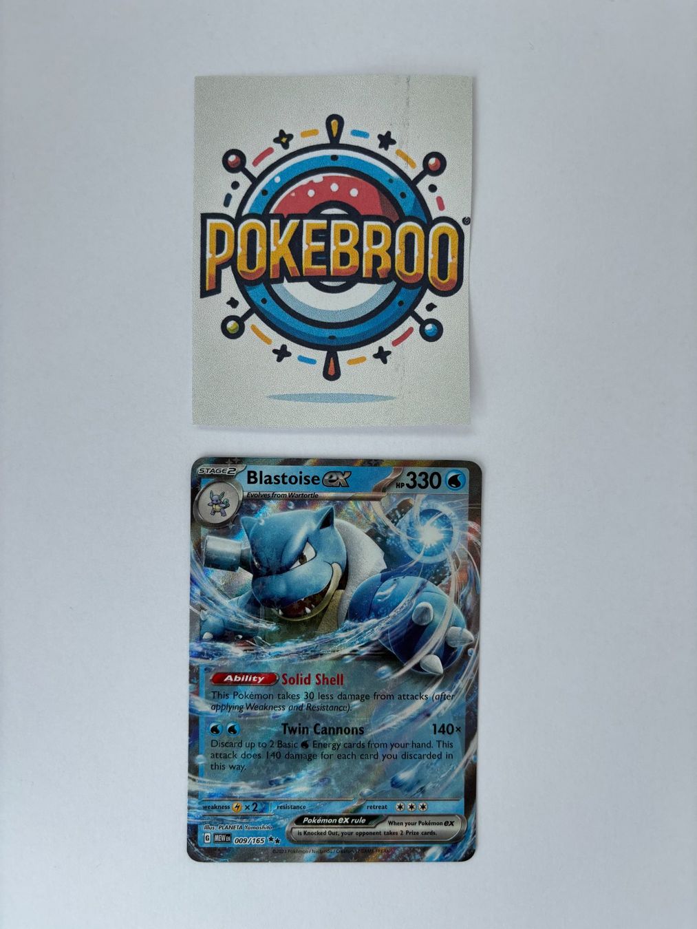 Pokémon Carte collezionabili: Carte Pokémon 151 Blastoise ex 009/165 – Nuovo (secondo la descrizione) da Peseux venduto da AceShop