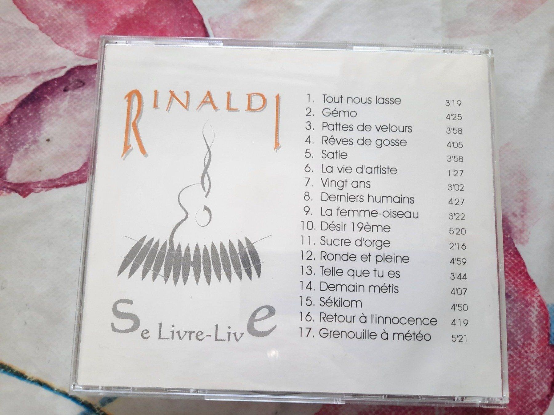 CD: CD Rinaldi - Se livre Live – Usato da Pully venduto da bro_n52j 1