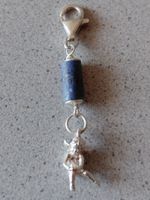 Anhänger Engel mit Lapislazuli Stein, Silber 925 neu