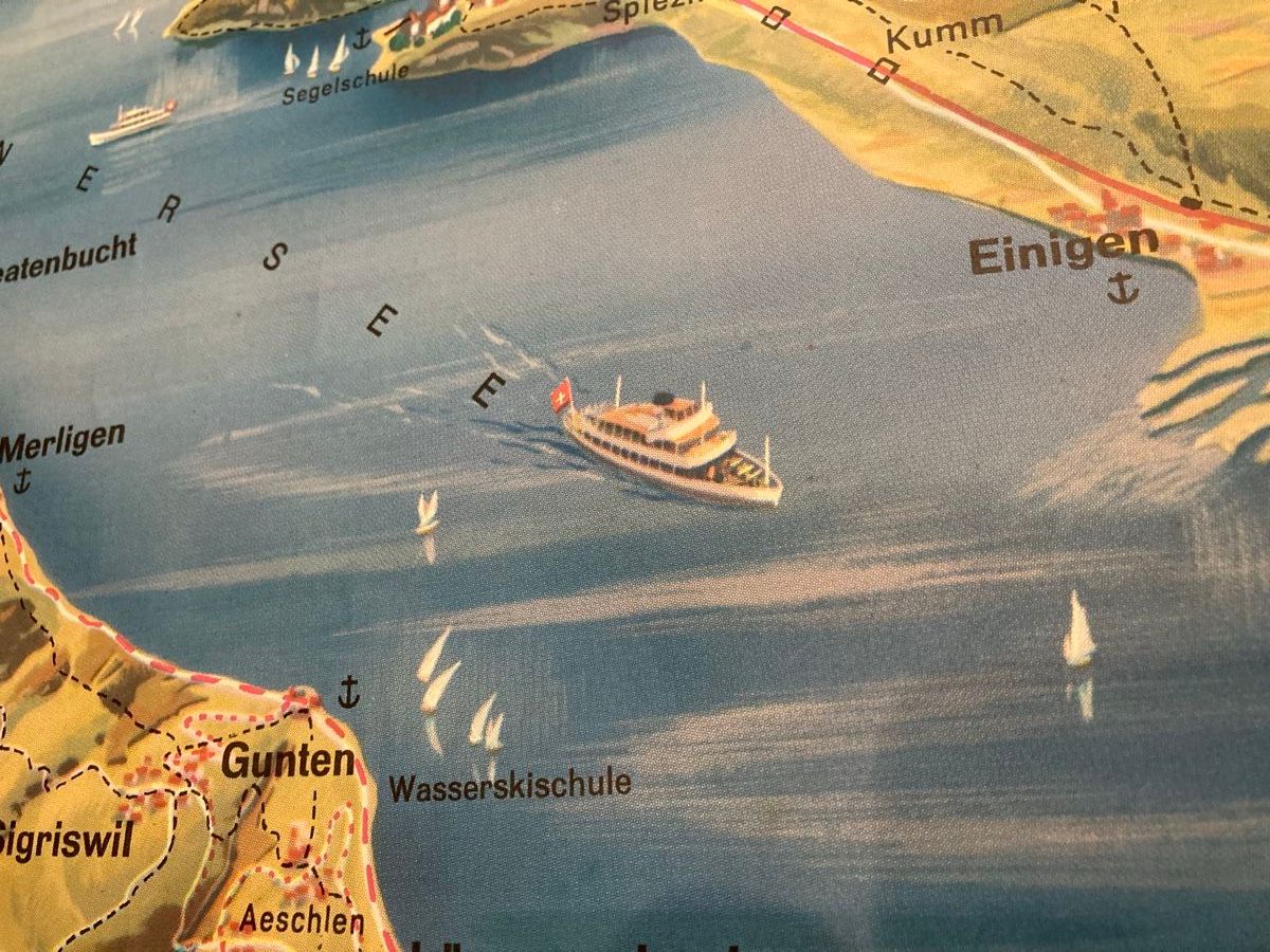 Poster & Bilder: Plakat  Thunersee – Gebraucht aus Kaiseraugst von wombat51 6