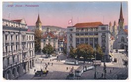 Zürich - Paradeplatz  1919