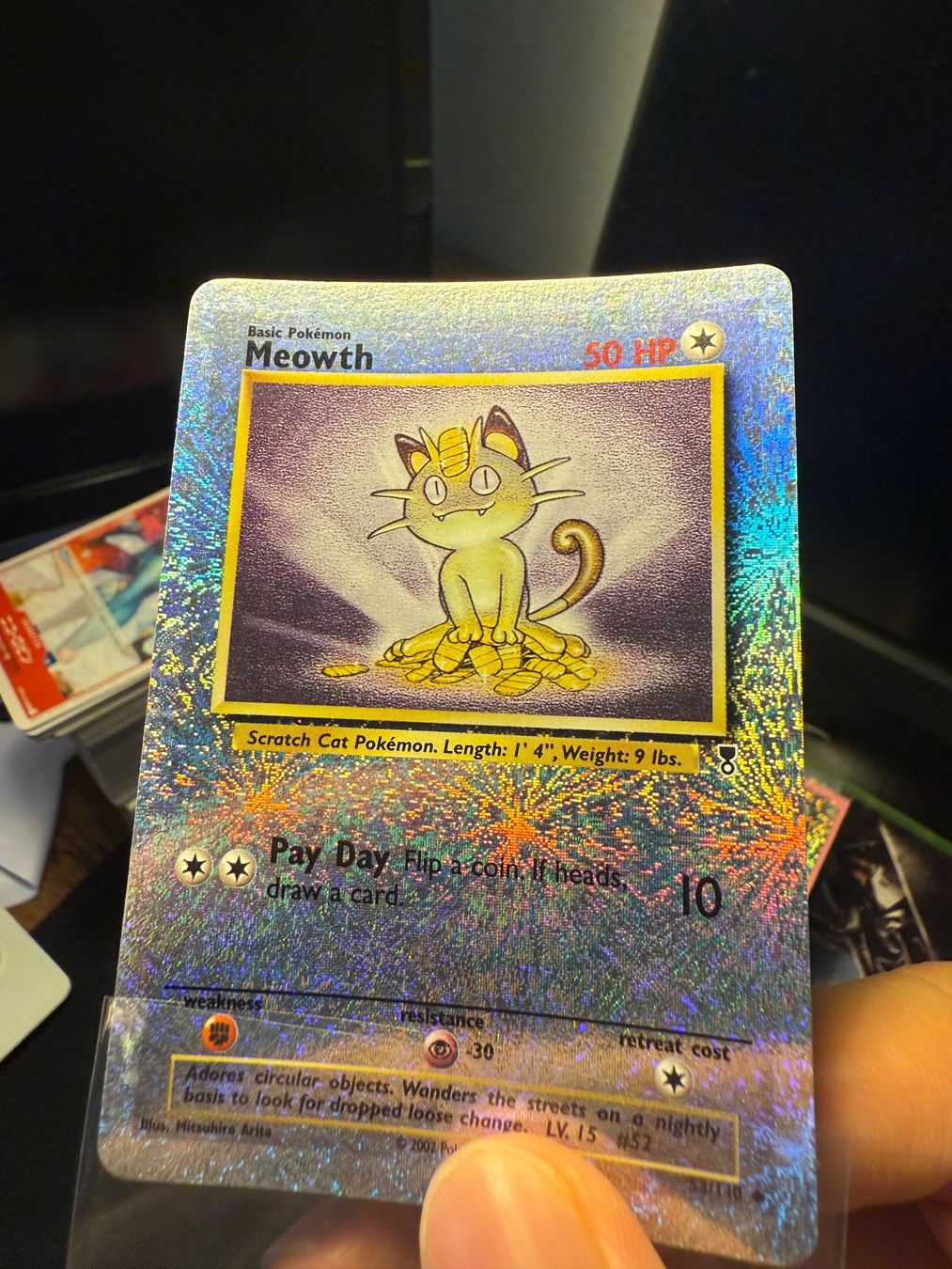 Pokémon Carte collezionabili: Pokemon Meowth Reverse Holo Legendary Collection – Usato da Zürich venduto da mic_qnt9