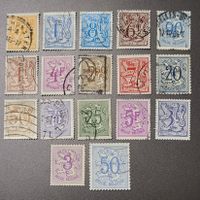 Belgien alte briefmarke