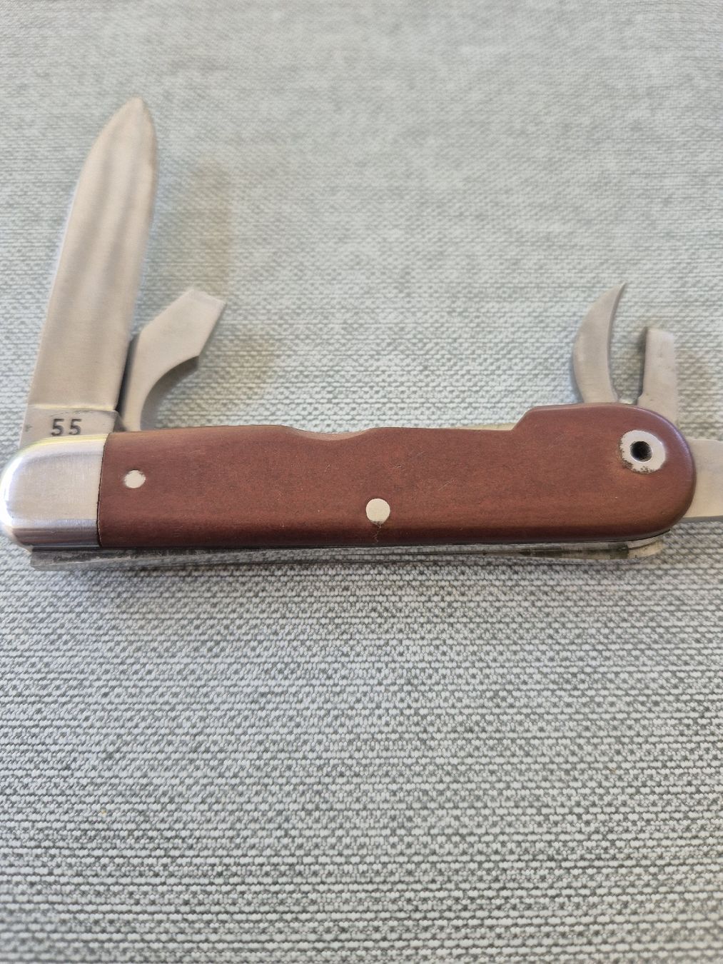 Schweizer Armee Coltelli tascabile: Wengerinox Offiziersmesser 1955 – Usato da Hausen AG venduto da roland86190 1