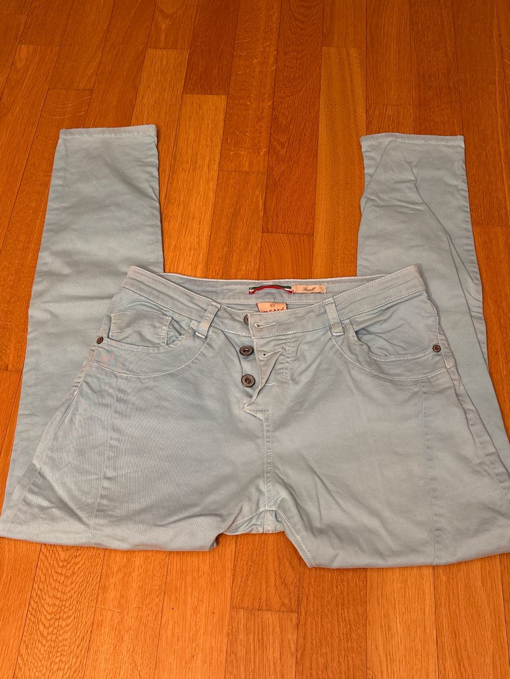 Please Jeans Pantaloni: Anouk - Please Hose türkis SMALL Konfektionsgrösse 38 – Usato da Effretikon venduto da wus_p9c5