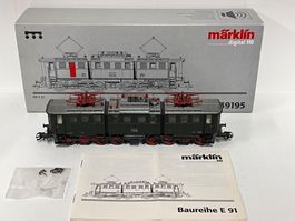 Märklin 39195 BR E 91 Digital Sound