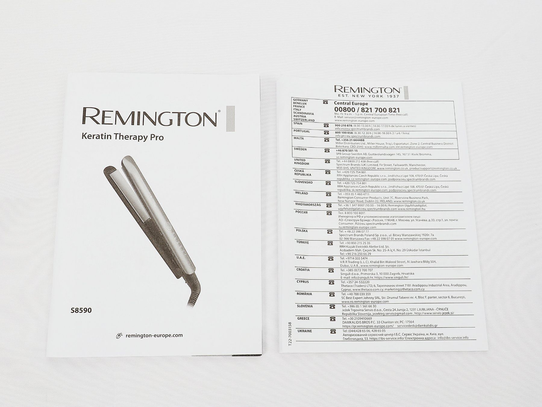 Remington Lockenstäbe & Haarglätter: REMINGTON Pro Straightener – Neu (gemäss Beschreibung) aus Steinen von Restwert_Steinen 8