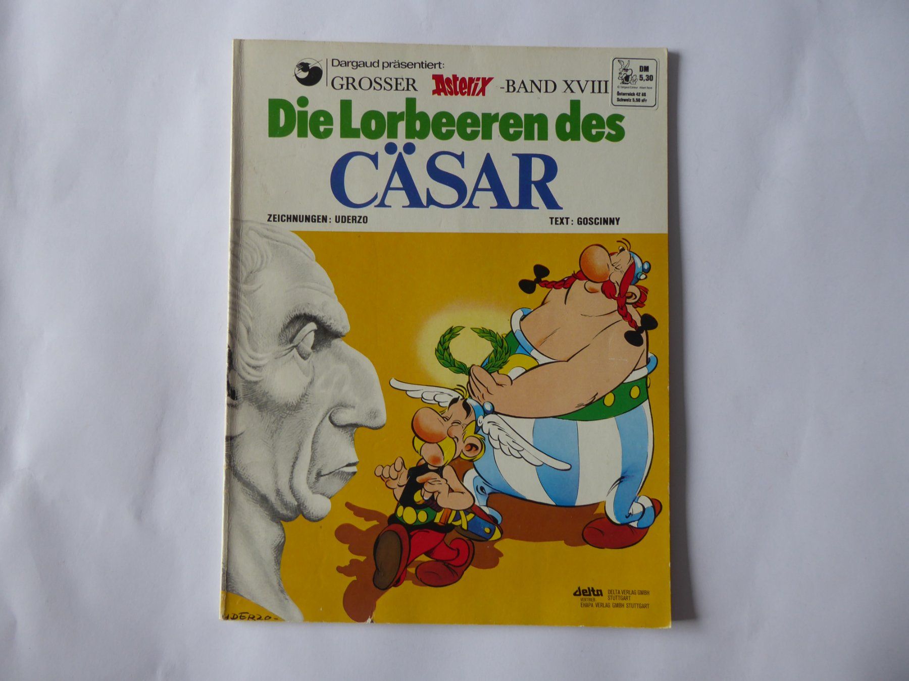 Comics: Comic Asterix Die Lorbeeren des Cäsar, 18, dalta 1974 – Gebraucht aus Turbenthal von Panau