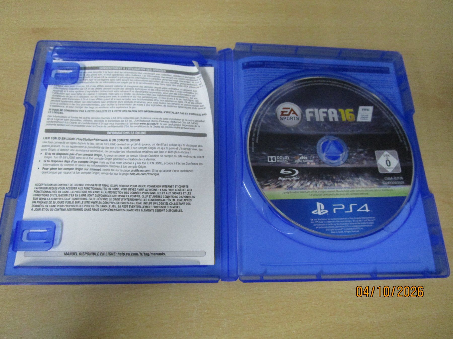 Sony Giochi: FIFA 16 Playstation 4 PS4 – Usato da Goldau venduto da agestuffer 2