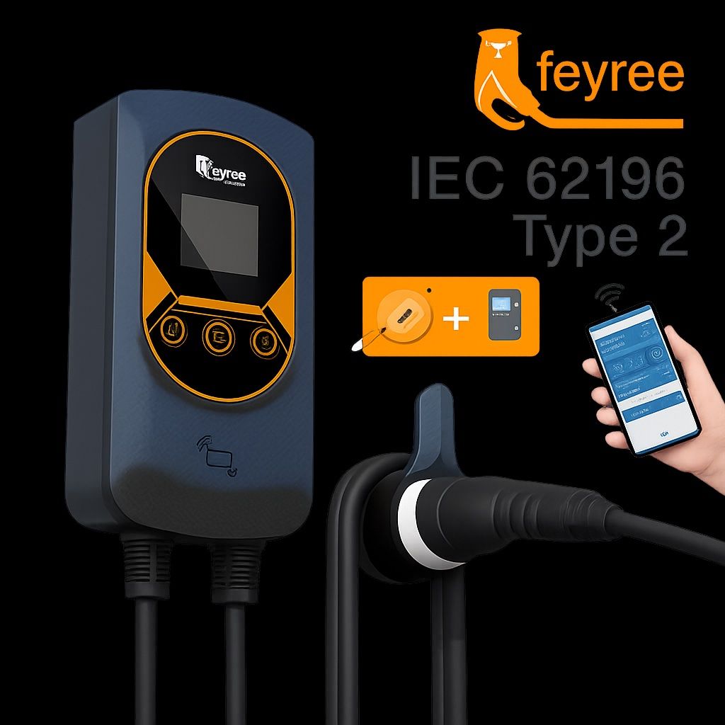Caricabatterie: Feyree EV Charger Typ 2, 16 A, 11kW – Nuovo e nell'imballaggio originale da Aathal-Seegräben venduto da ECOPLUG.CH 3
