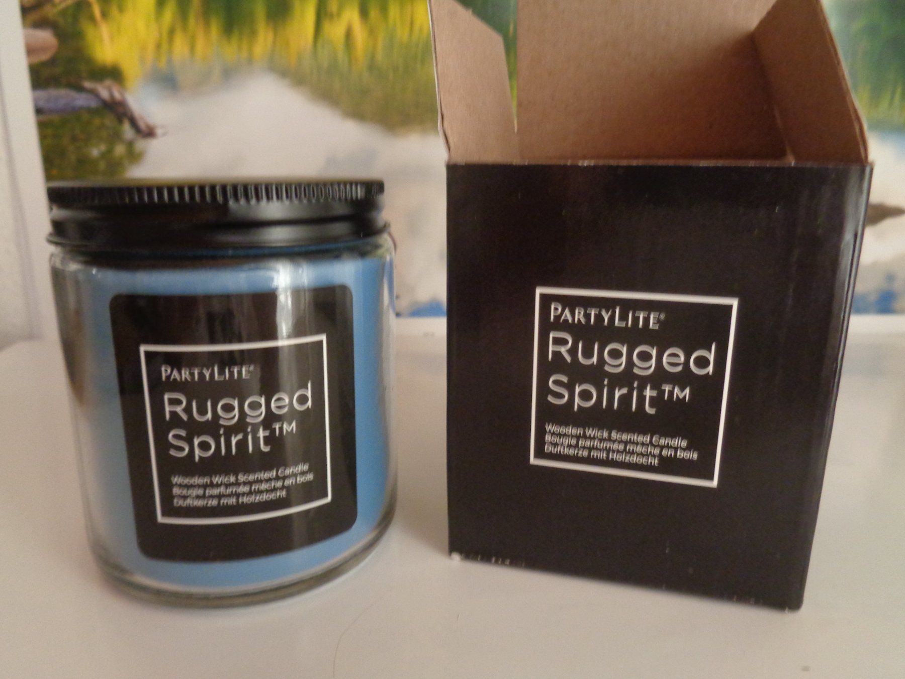 Partylite Candele: Knisterkerze/Duftkerze mit Holzdocht – Nuovo e nell'imballaggio originale da Frauenkappelen venduto da Sunneschy00
