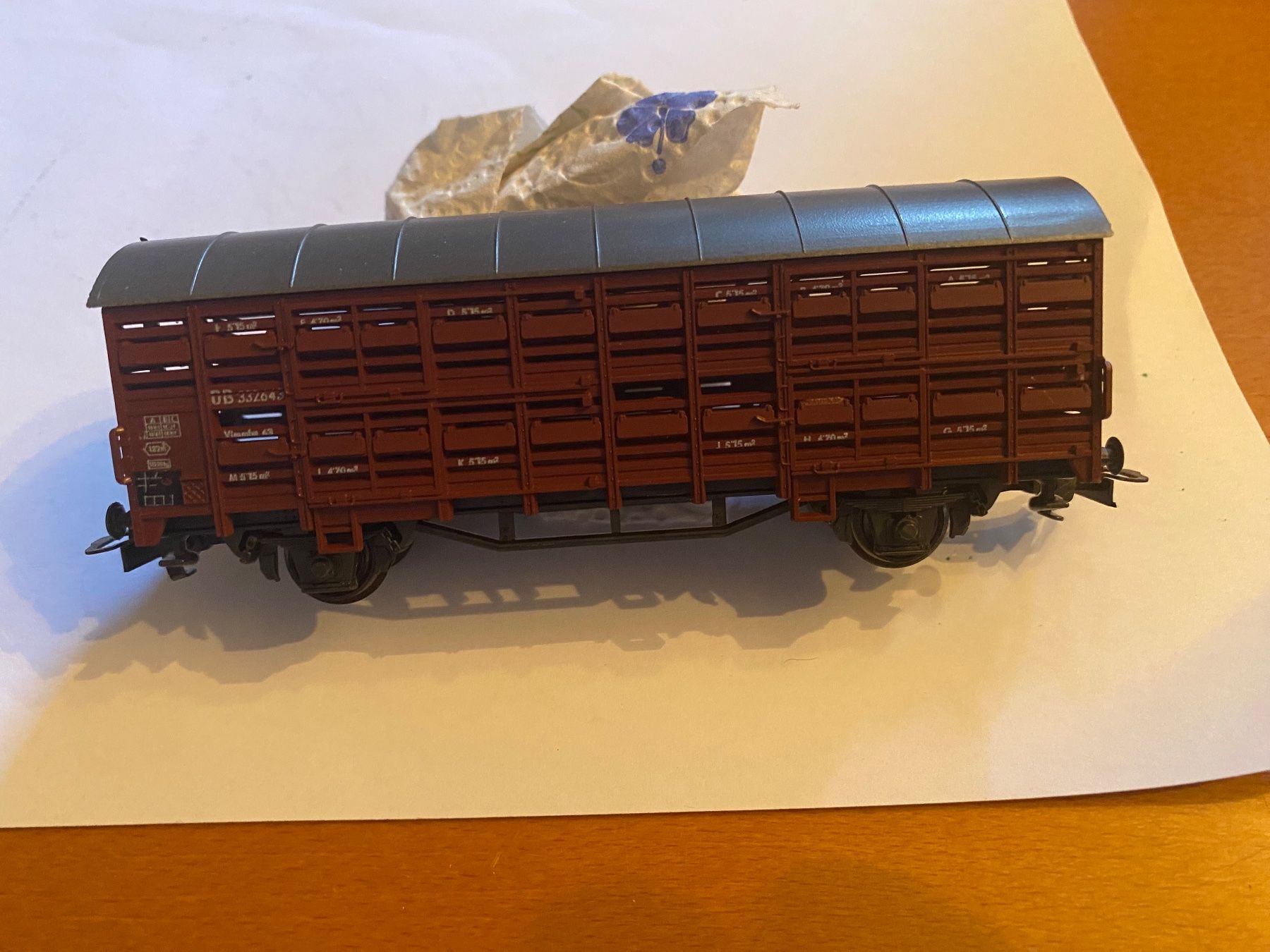 Roco Modellini di ferrovie: Roco 4308 Verschlagwagen der DB – Usato da Glattfelden venduto da gschneusig