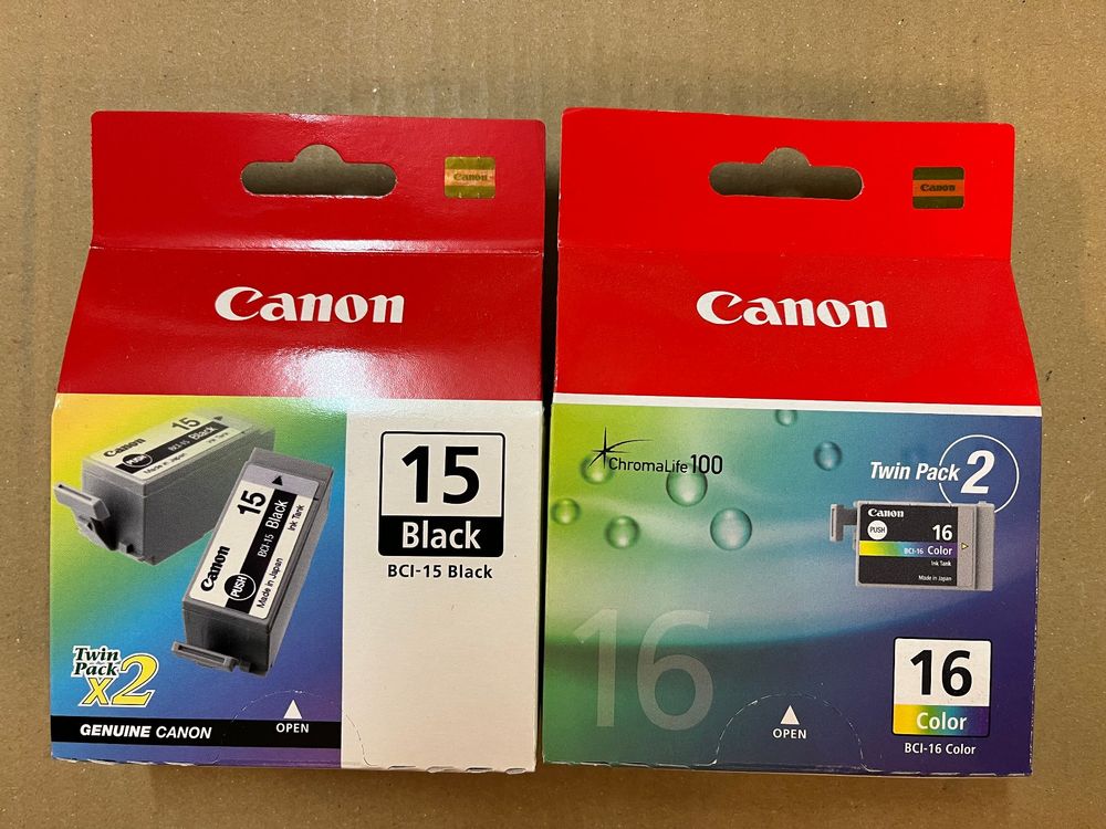 Compatibile Canon BCI-15 Nero Cartuccia