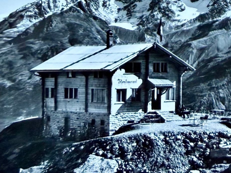 Cartoline postali: Saas - Fée - Restaurant Spielboden 1962 – Usato da Lutry venduto da Ediego 1