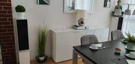 Teufel Standlautsprecher in Weiss u. DAB+/Internet Radio CD