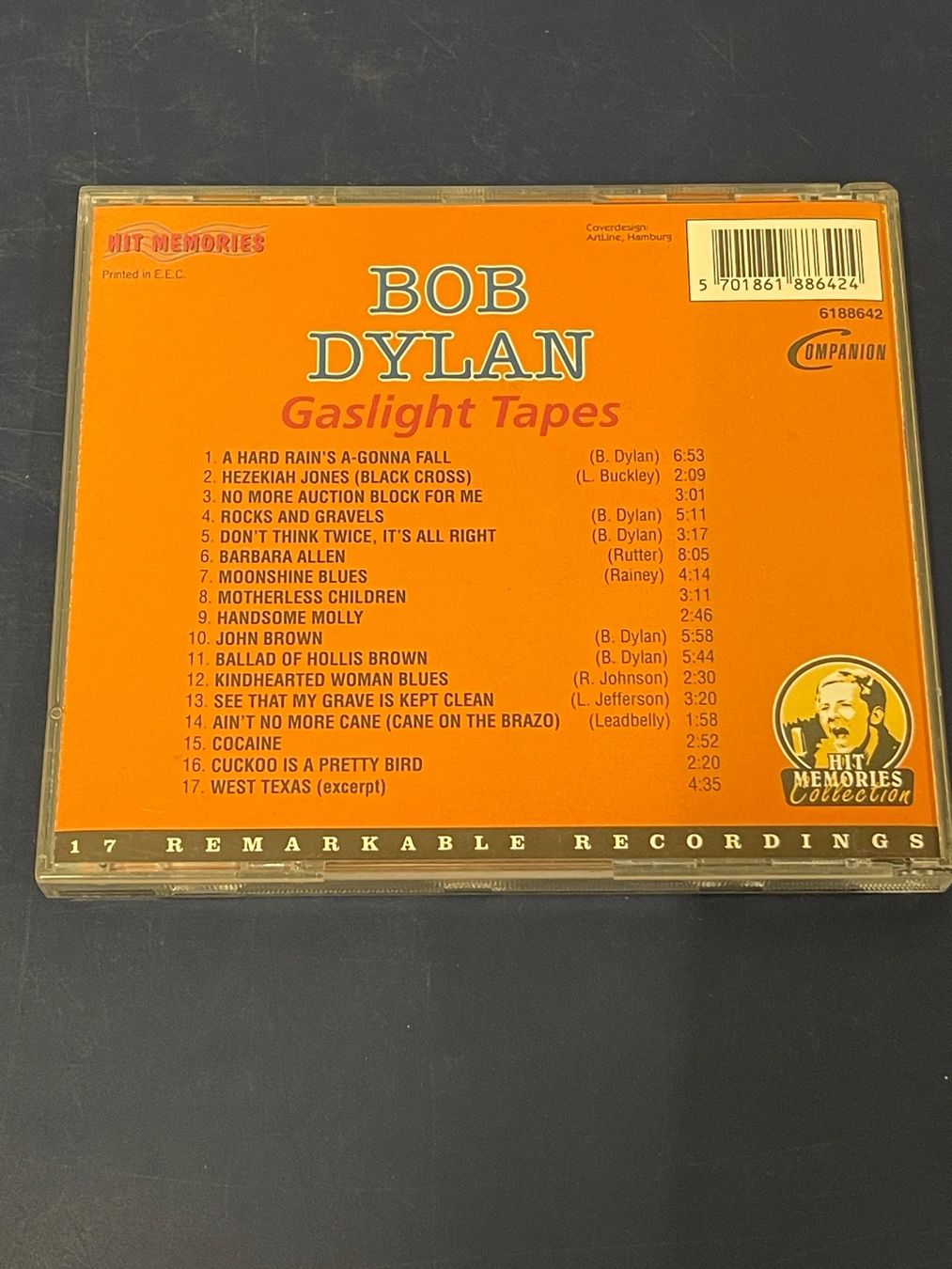 CDs: Bob Dylan - Gaslight Tapes – Gebraucht aus Rüti ZH von alumedien 1
