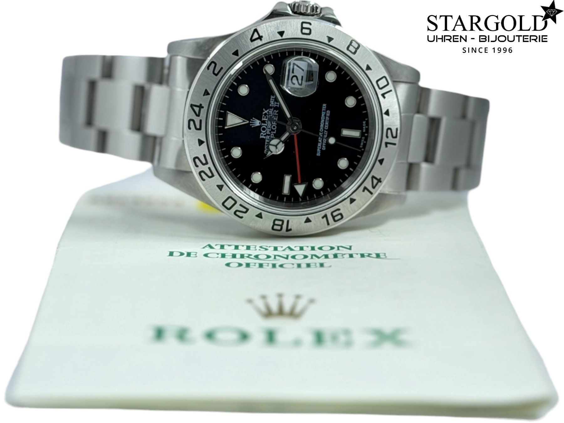 Rolex Orologi: Rolex Explorer II  - 16570 – Usato da Zürich venduto da Stargold-Uhren 2