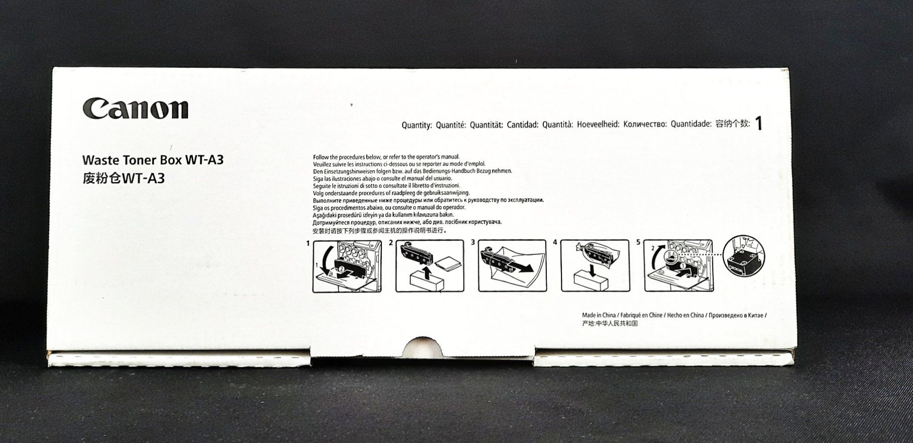 Canon Filamento: CANON WT-A3 Resttonerbehälter – Nuovo (secondo la descrizione) da Beinwil am See venduto da Restwert_Beinwil 3
