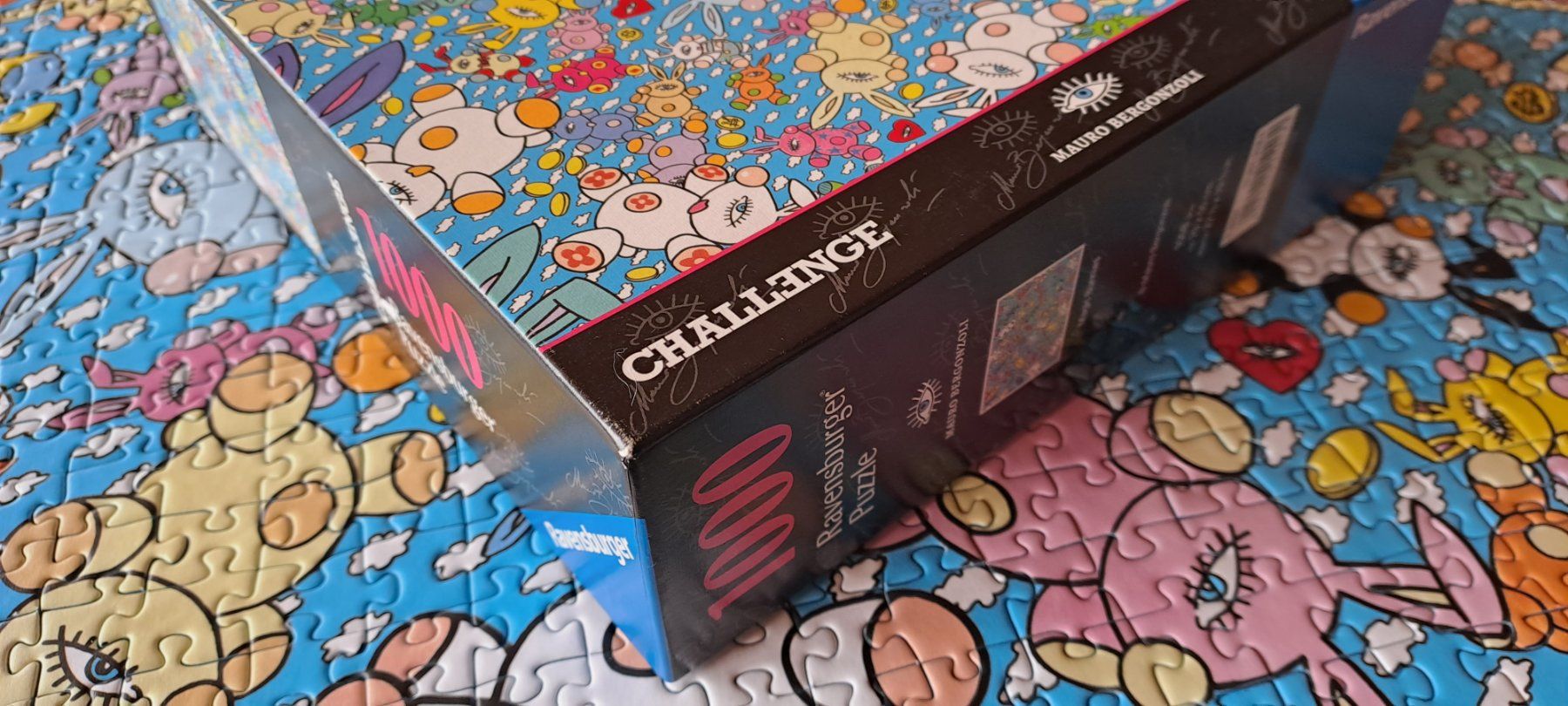 Ravensburger Puzzle: 1008 Teile MAGIC BUNNYS Ravensburger Challenge von 2024 – Usato da Zell ZH venduto da fossilchen 4
