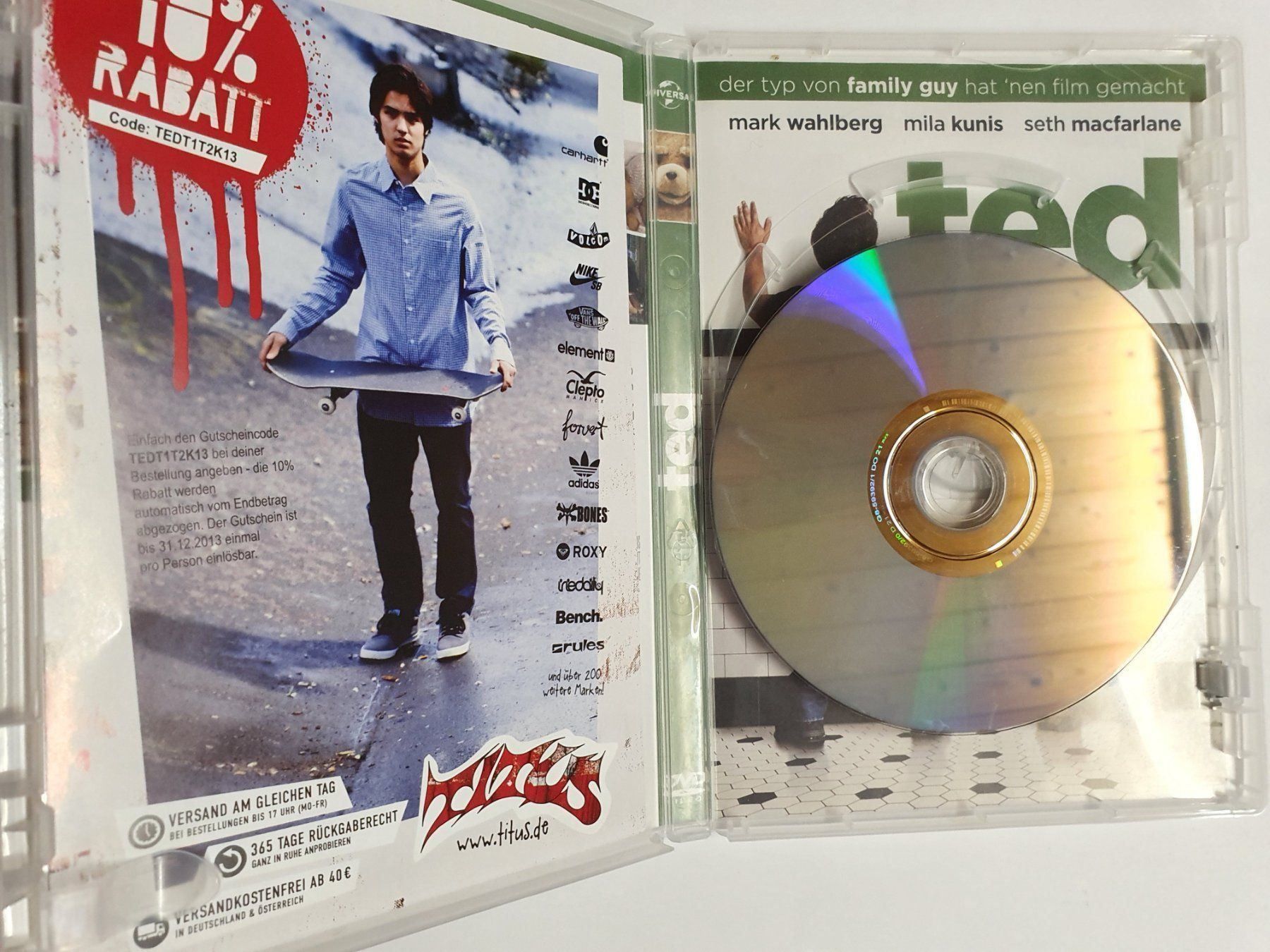 Alle DVDs: Ted DVD – Gebraucht aus Oberdorf BL von BaldenEagle 2