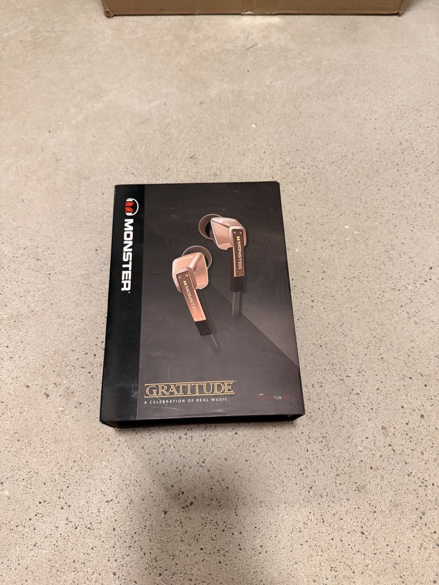 Cuffie: Monster Gratitude In-Ear Kopfhörer mit Orginalverpackung – Usato da Büsserach venduto da hua_1993