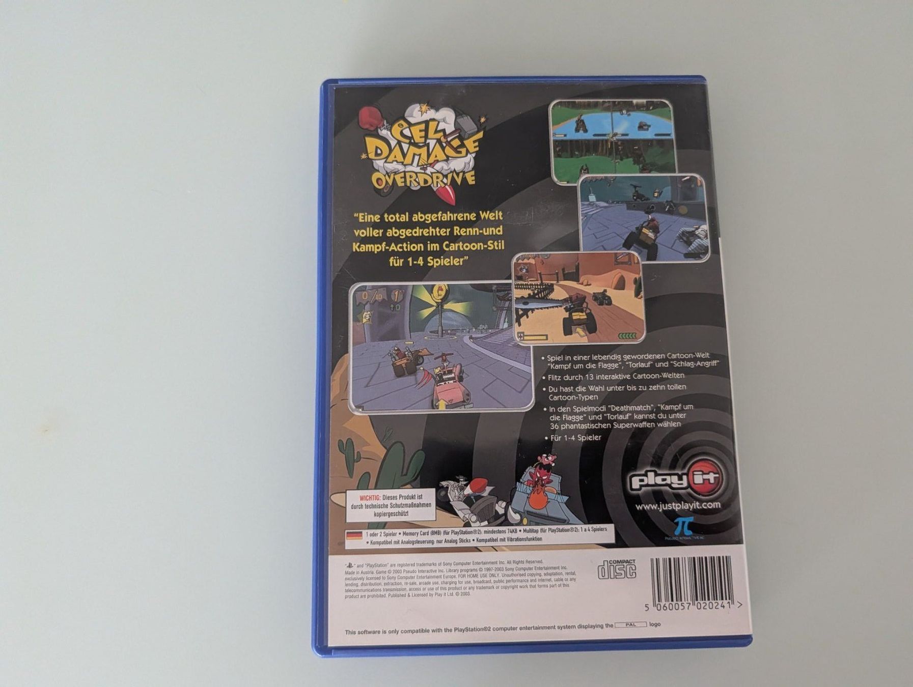 Sony Giochi: Cel Damage Overdrive (PS2) – Usato da Winterthur venduto da sax8400 2