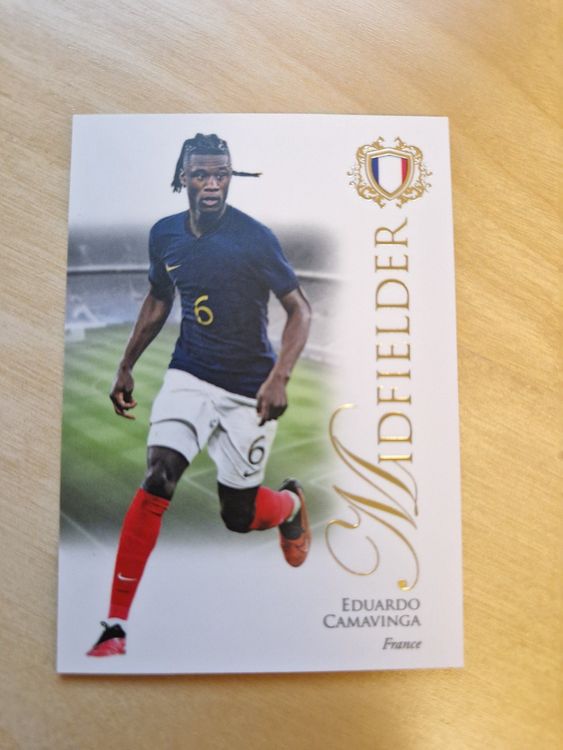Carte Football CAMAVINGA – Rennes Rookie RC – French Issue Magazine 2021 – NEUF