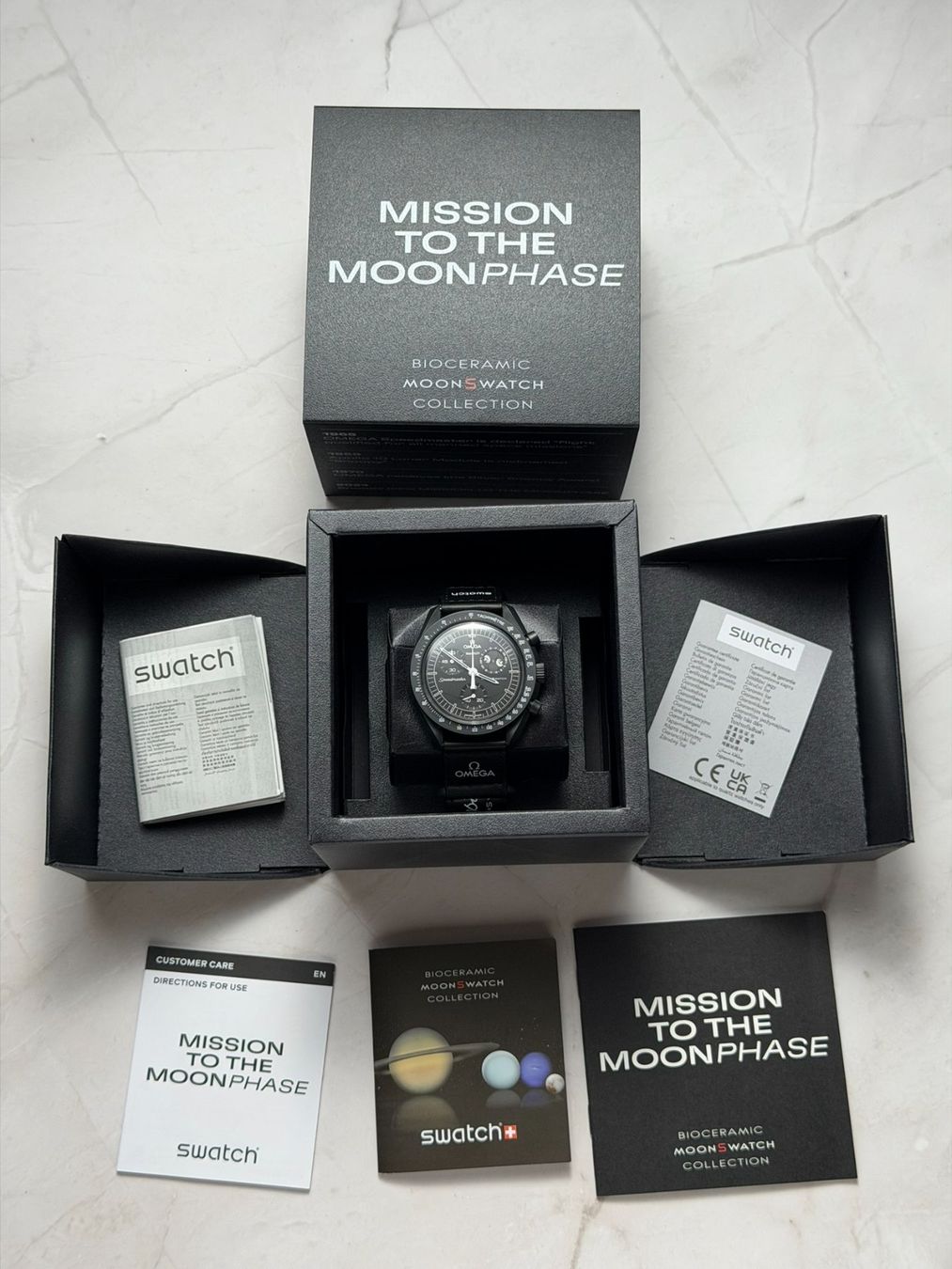 Swatch Orologi: Swatch Moonswatch – Nuovo (secondo la descrizione) da Villarepos venduto da aTimeAffair 5