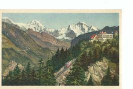Interlaken Heimwehfluh Hotel und Bahn, Eiger Mönch Jungfrau