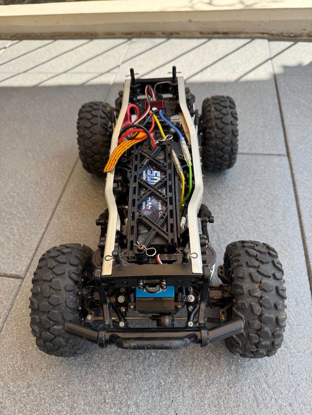 Tamiya Modellismo RC: Tamiya Rock Socker RC Monstertruck – Usato da Reinach BL venduto da Wyssli7 5