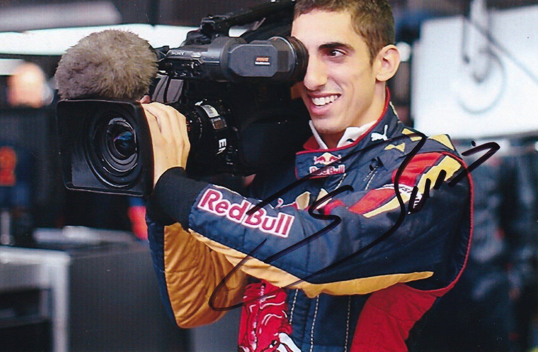 Autografi: Orginal Autogrammkarte / Buemi Red Bull 2015 – Usato da Grabs venduto da Sauber60 3