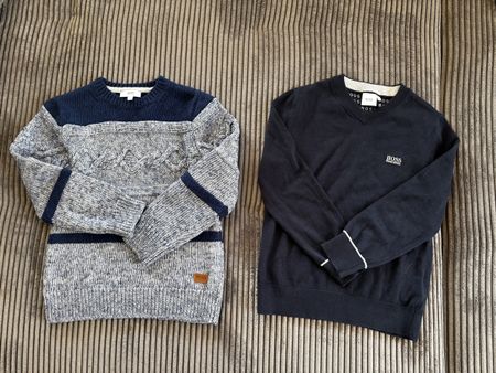 2x Boss Wolle Pullover neu! 