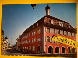 Zurzach, Rathaus mit Schwertgasse