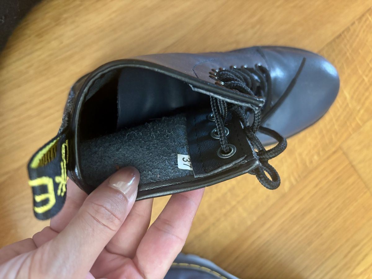 Herrenschuhe: Stiefel blau Groesse 37 eher 36.5 – Neu (gemäss Beschreibung) aus Bern von chi_s9x7 3