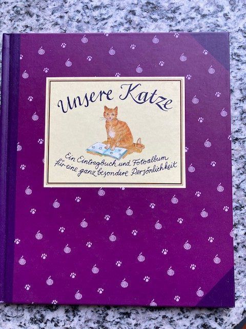 Libri: Unsere Katze - für Katzenfans – Nuovo (secondo la descrizione) da Orselina venduto da Vrenegonde