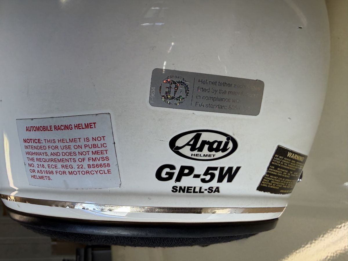 Arai Caschi & visiere: Helm Arai Motorsport – Usato da Seftigen venduto da dolisprint 1