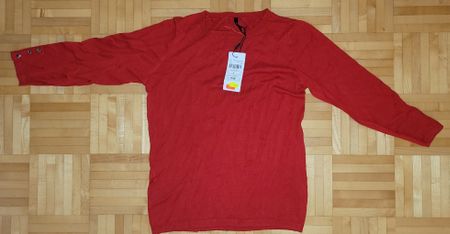 53. Pull rouge NEUF, taille L