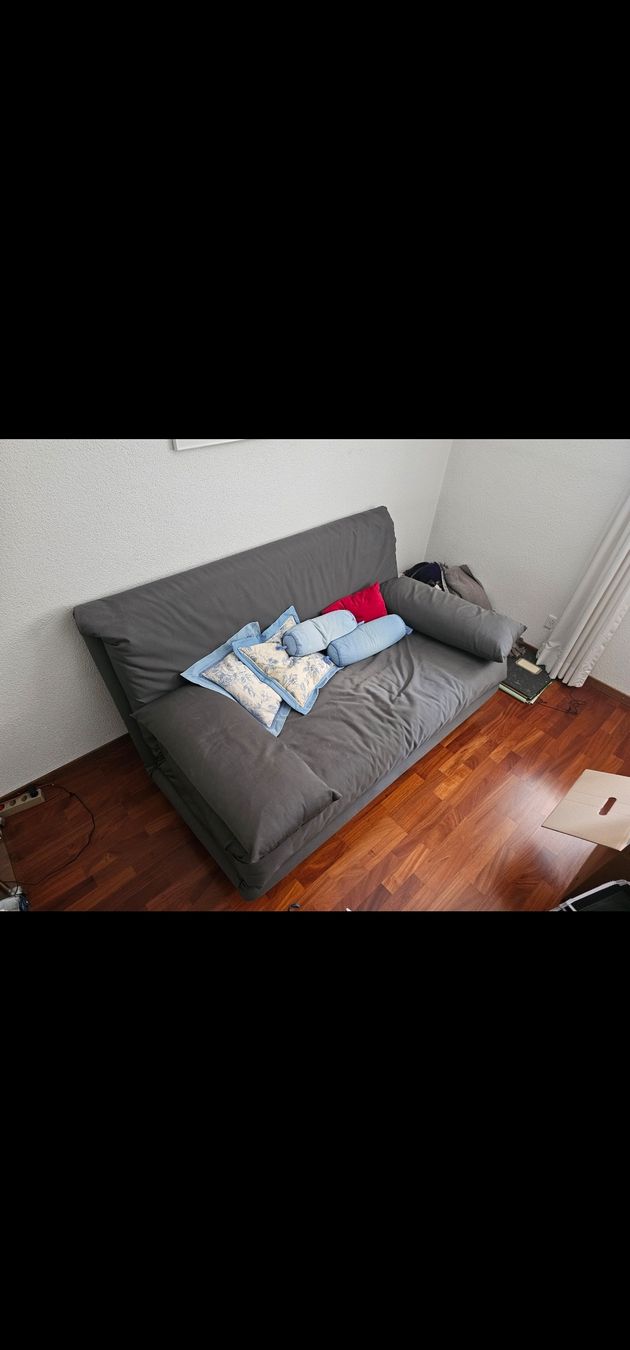 Ligne Roset Chaises longues: Sofa 2-Sitzer dunkelgrau Ligne Roset Multy – D'occasion à Uitikon-Waldegg par pkieni3 3