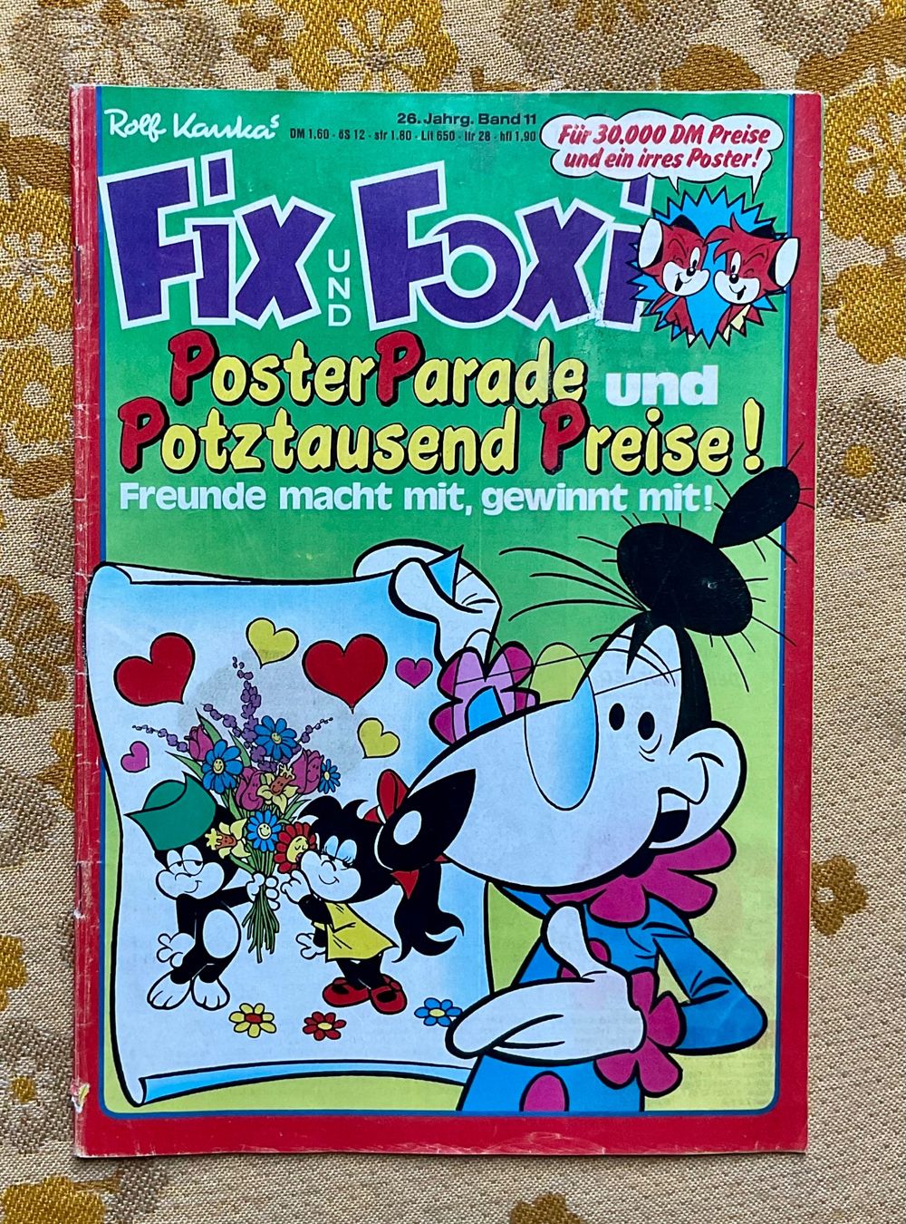Fumetti: Fix und Foxi Heft Nr 11von 1978 – Usato da Endingen venduto da nathan05