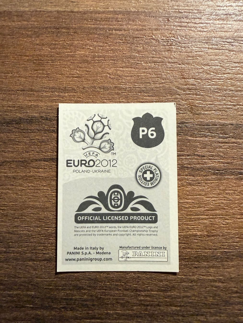 Panini Sammelbilder & Trading cards: Panini EURO 2012 - Cristiano Ronaldo Sticker – Gebraucht aus Chiggiogna von TheLegend88 1