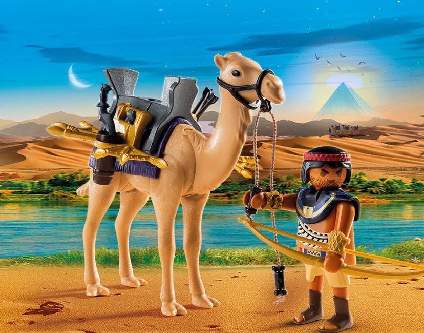 Playmobil Giocattoli: PLAYMOBIL 5389 Ägyptischer Kamelkämpfer – Nuovo e nell'imballaggio originale da Männedorf venduto da Molum 1