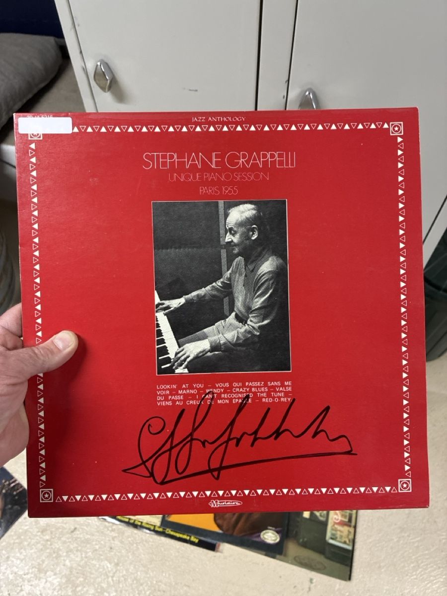 Dischi in vinile: Stéphane Grappelli dédicacé! – Usato da Chavannes-de-Bogis venduto da bmwe12