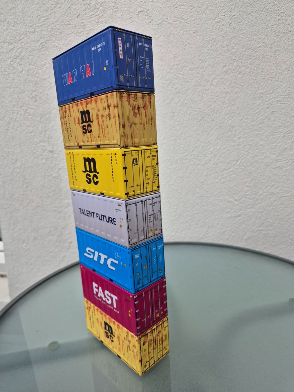 Modellbausätze & Standmodelle: Schiff Container für Diorama – Gebraucht aus Oberbuchsiten von laffite54 1