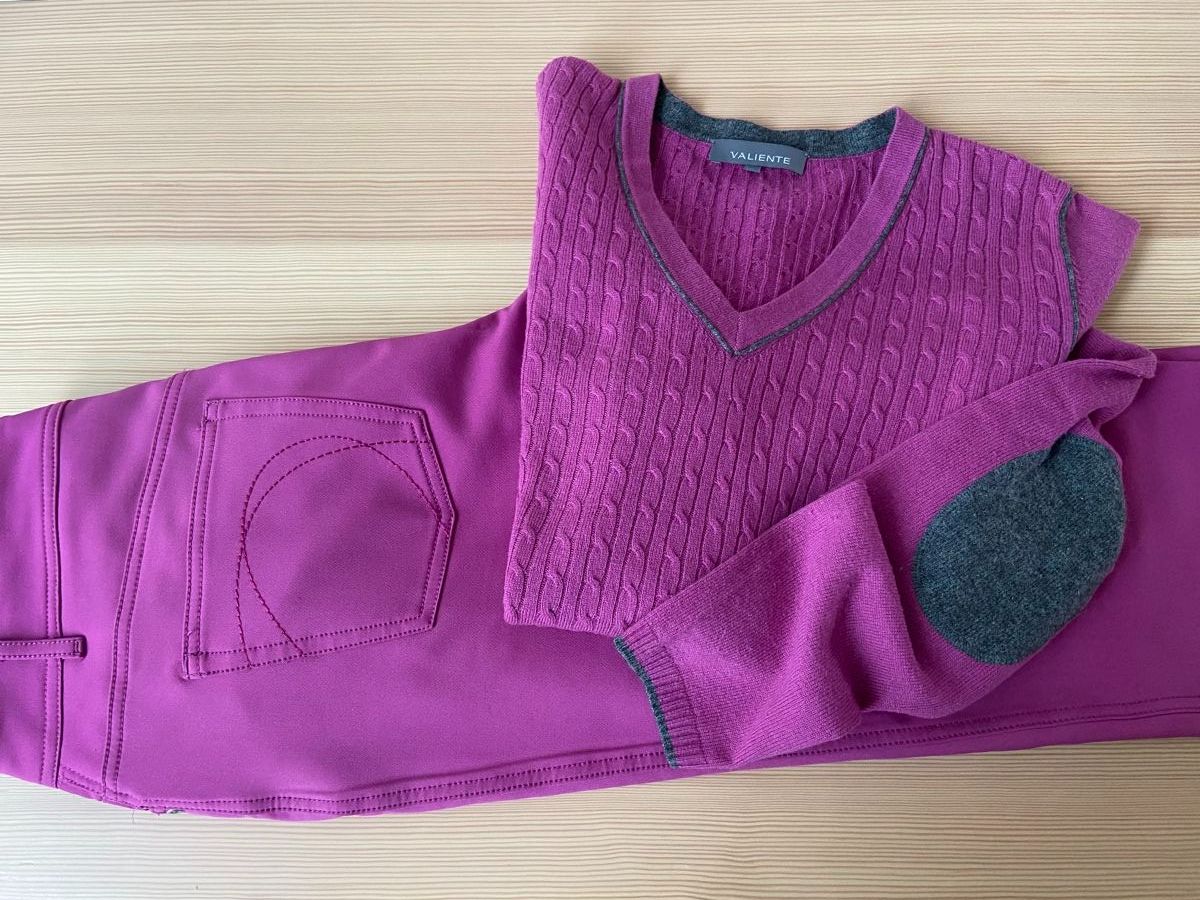Maglioni & Felpe: Valiente Strickpullover Lila Grösse M -L Top Zustand! – Usato da St. Gallen venduto da luzi06 7