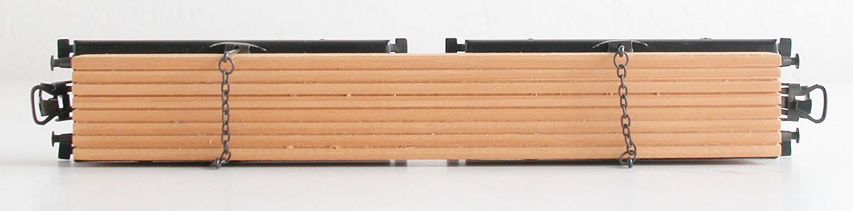 Märklin Modellini di ferrovie: Märklin Langholzwagen Spur H0 – Usato da Oberwil BL venduto da Klang 4