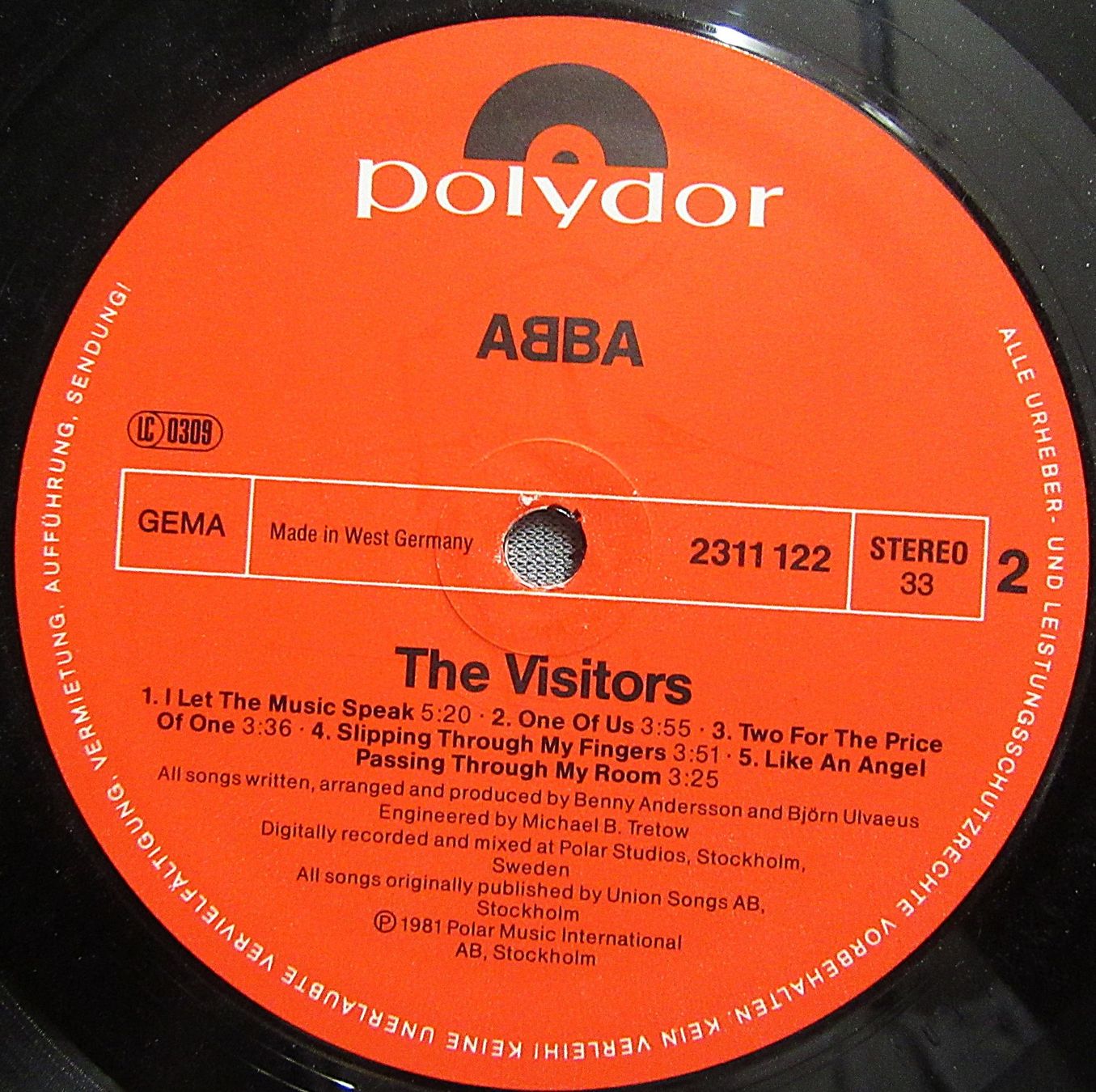 Dischi in vinile: ABBA - The Visitors - LP ab CHF 5.00 – Usato da Auenstein venduto da Padabimbim 5