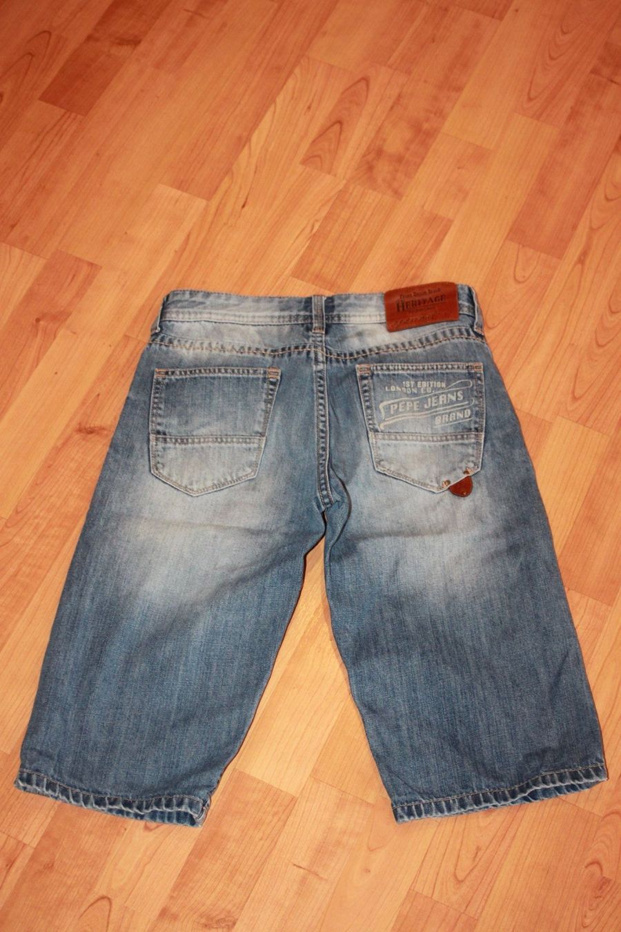 Pepe Jeans Pantaloni: blaue Pepe Jeans Bermudas 152 – Usato da Wenslingen venduto da Strick4Alpaca 3